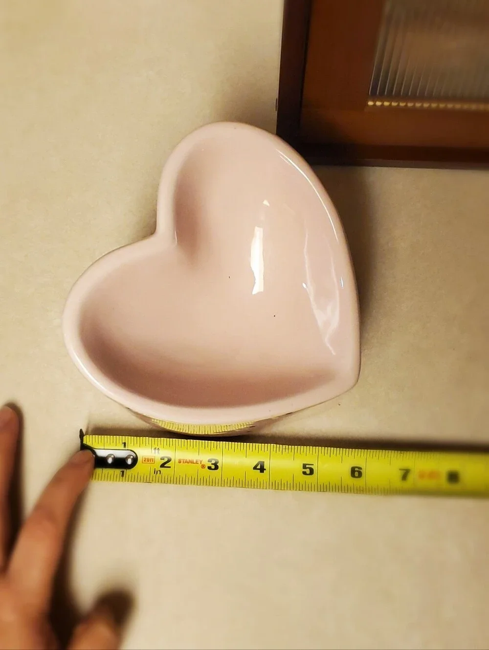 Raised Heart Food Bowl
